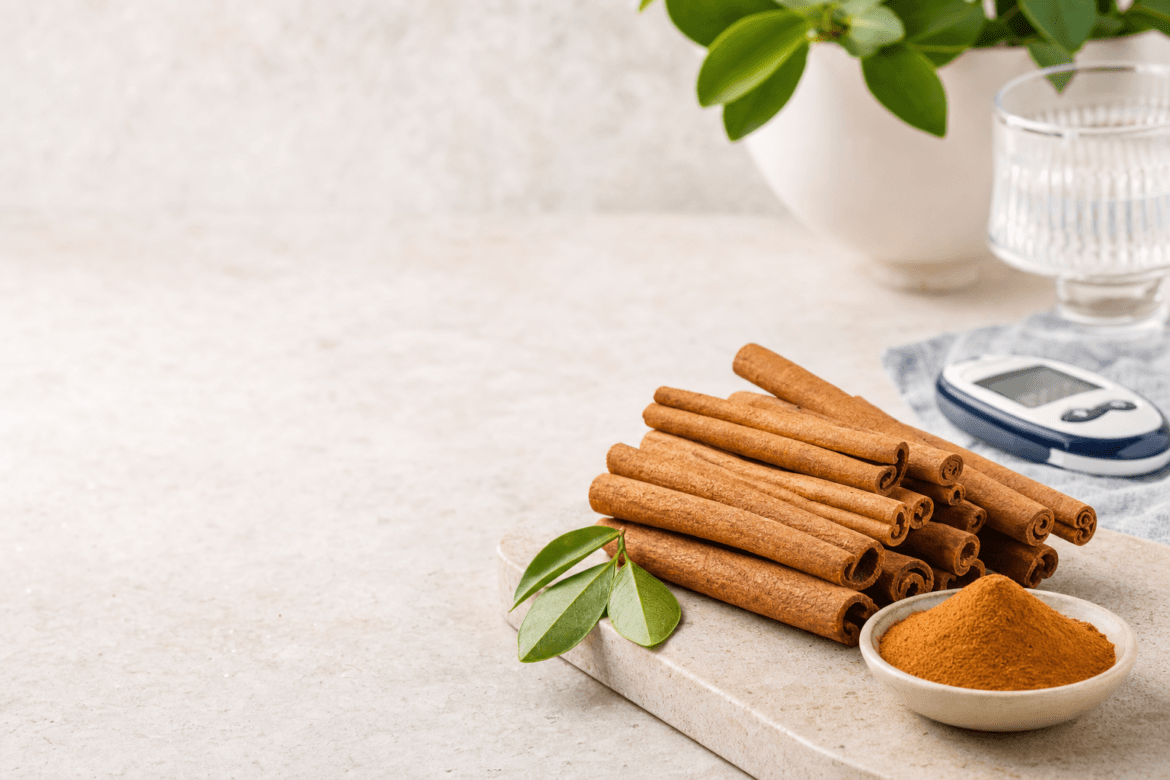 Ceylon-kaneel-extract bij glucose en lipiden: een gerandomiseerde studie bij volwassenen